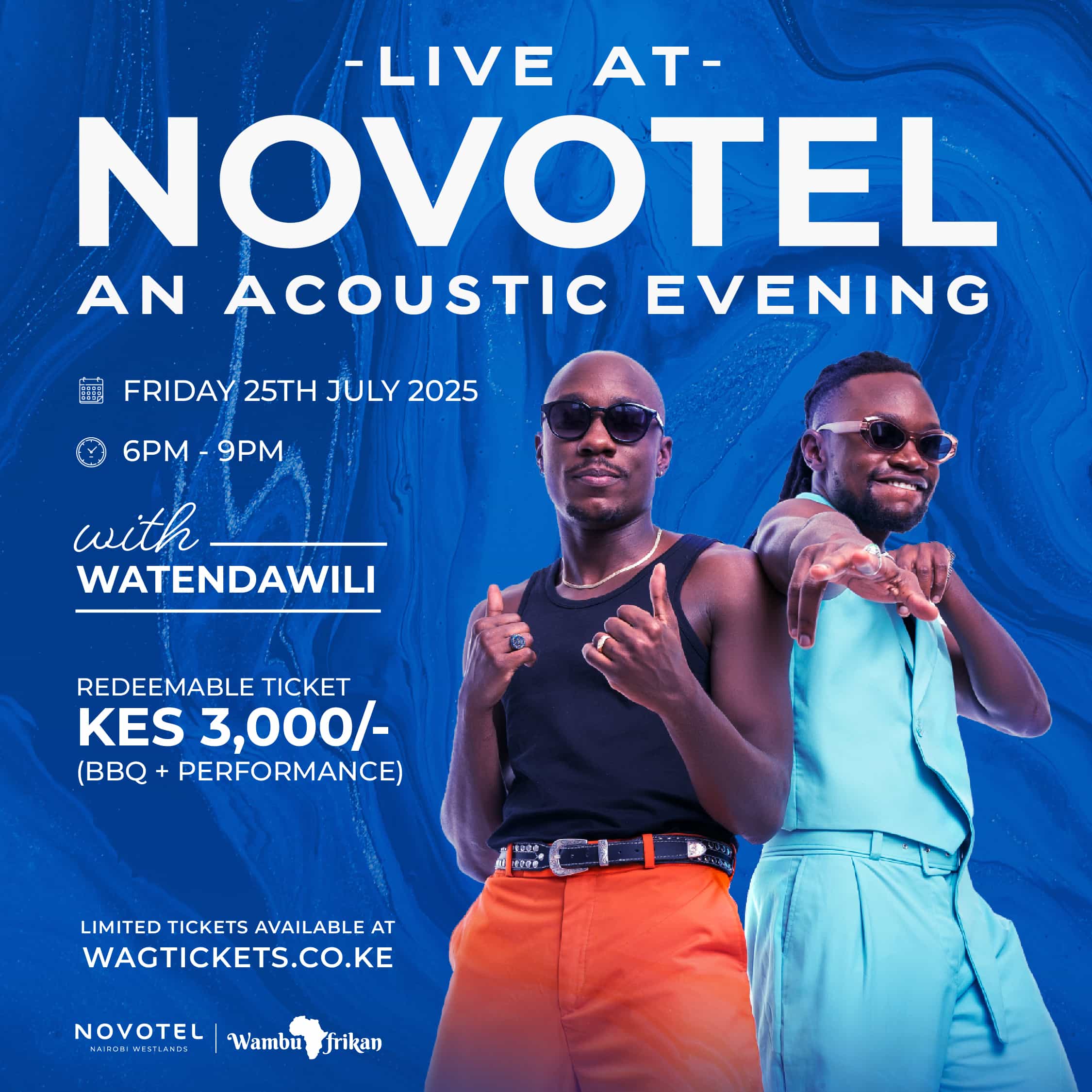Live at Novotel Featuring Watendawili